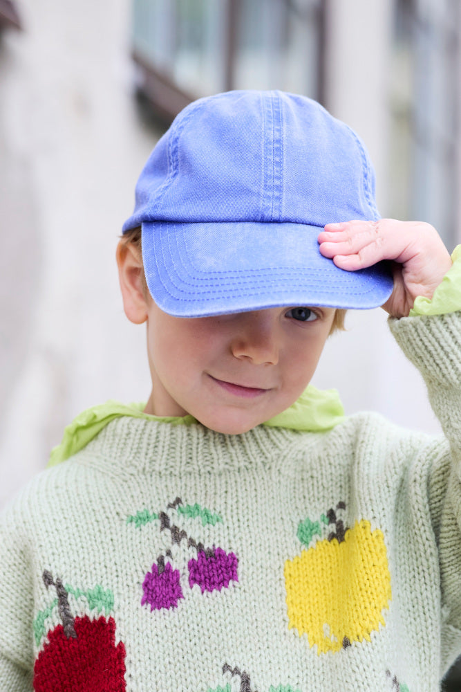 475 - Fruktig intarsia til barn - Rauma Garn - Garntopia