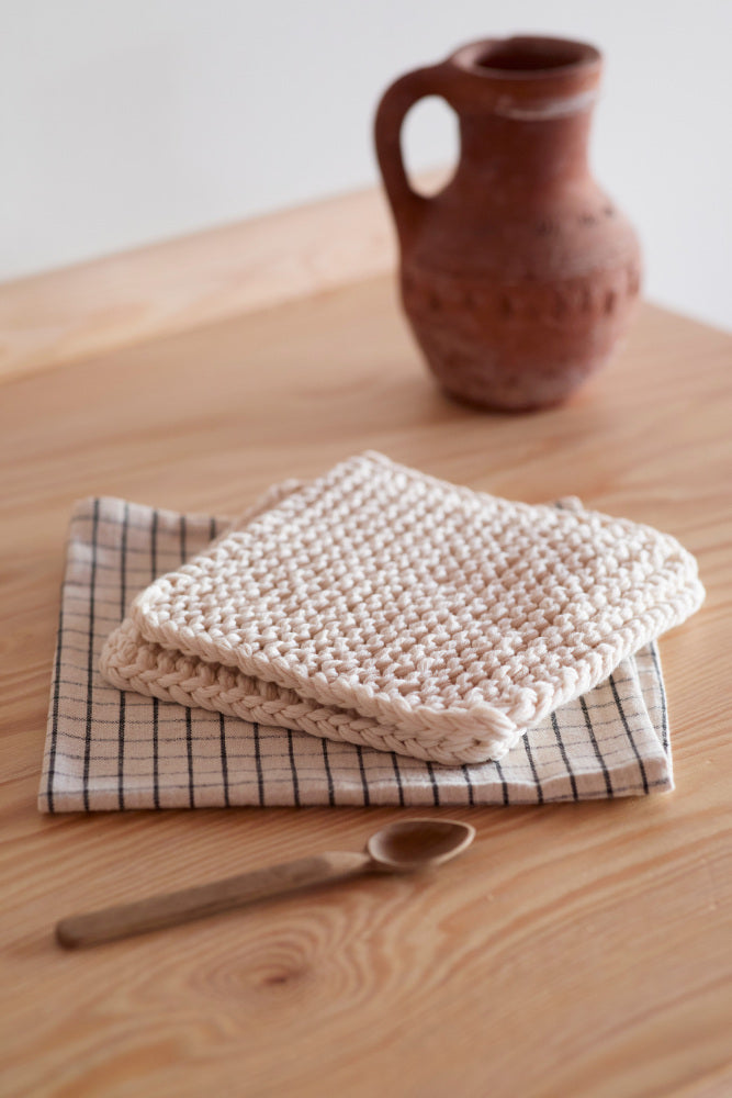 519 Grytekluter - papiroppskrift - Rauma Garn - Garntopia