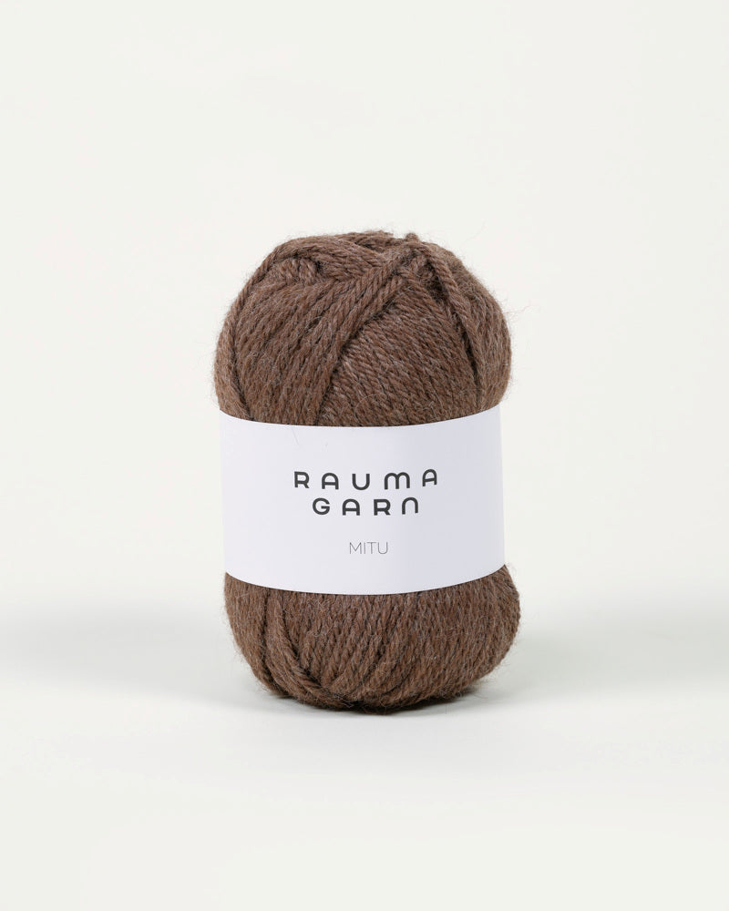SFN70 Lys brun -	Mitu - Rauma Garn - Garntopia