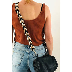 Macramé Kit Bag Strap Sumatra Noir - Hoooked Yarn - Hoooked Yarn - Garntopia