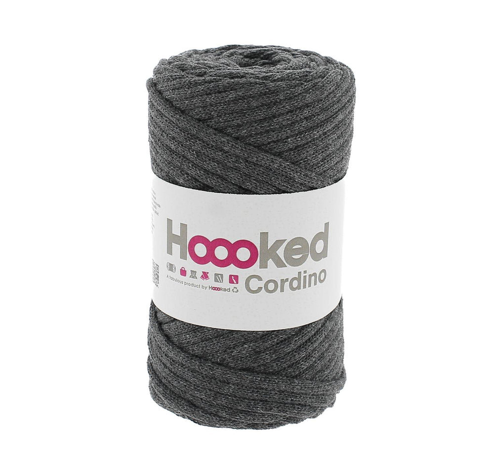 Charcoal Anthracite - Cordino - Hoooked Yarn - Garntopia