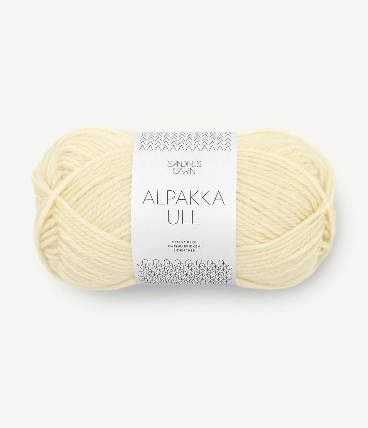 2009 Lemon Icing -	Alpakka ull - Sandnes garn - Garntopia