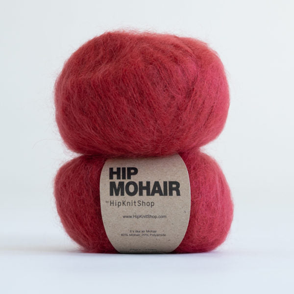 Berrylicious Red -	Hip Mohair - HipKnitShop - Garntopia