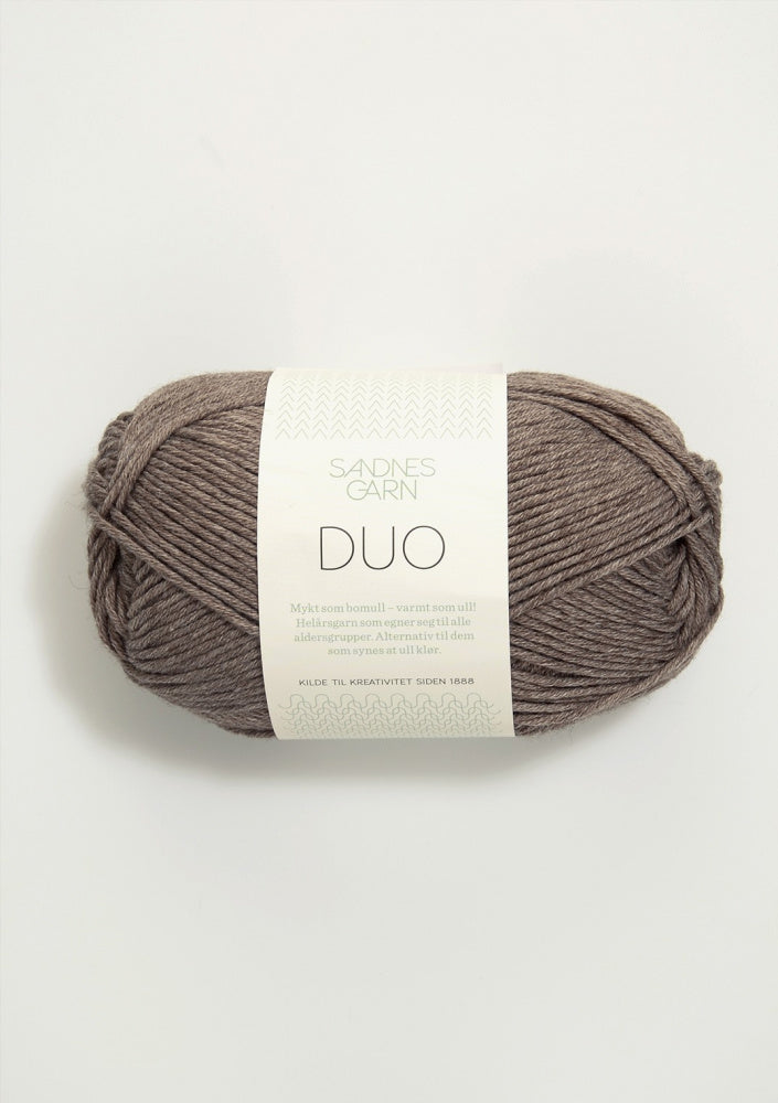 2652 Mørk beige -	Duo - Sandnes garn - Garntopia