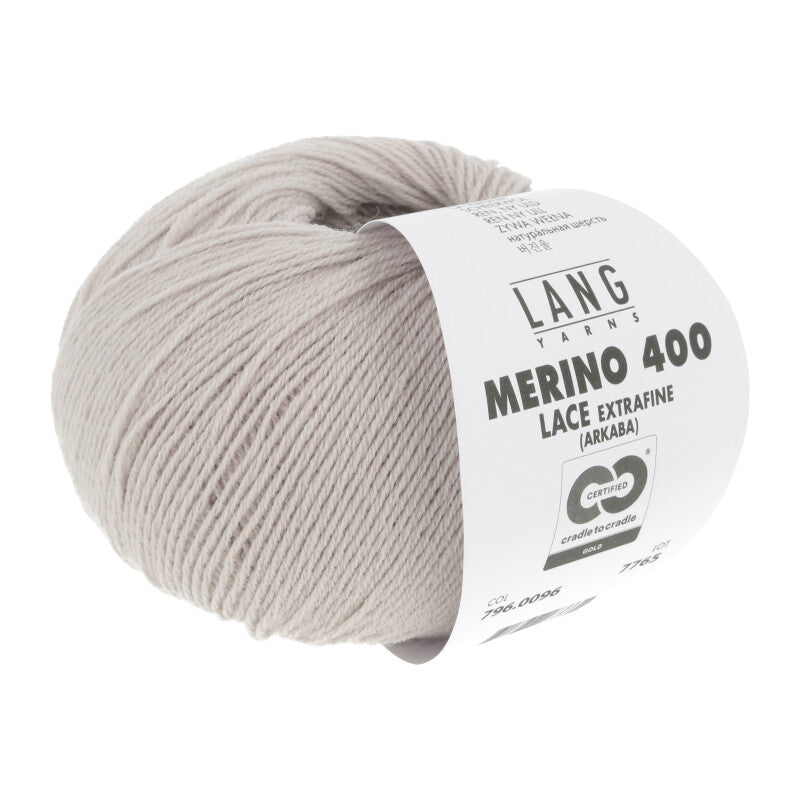 96 Sand -	Merino 400 Lace - Lang Yarns - Garntopia