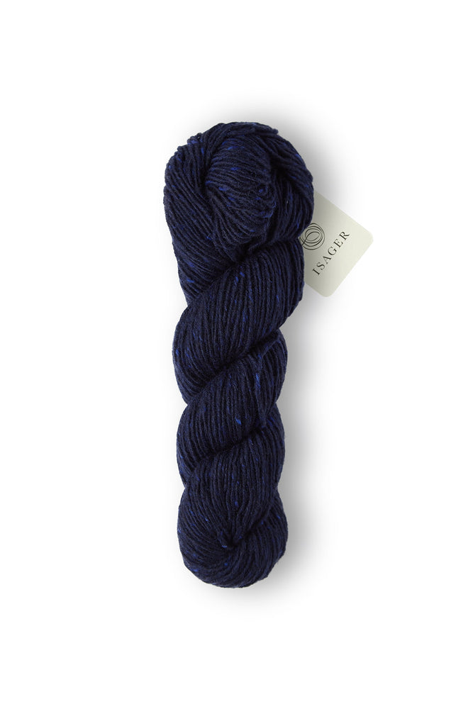 Navy  - Aran Tweed - Isager - Garntopia