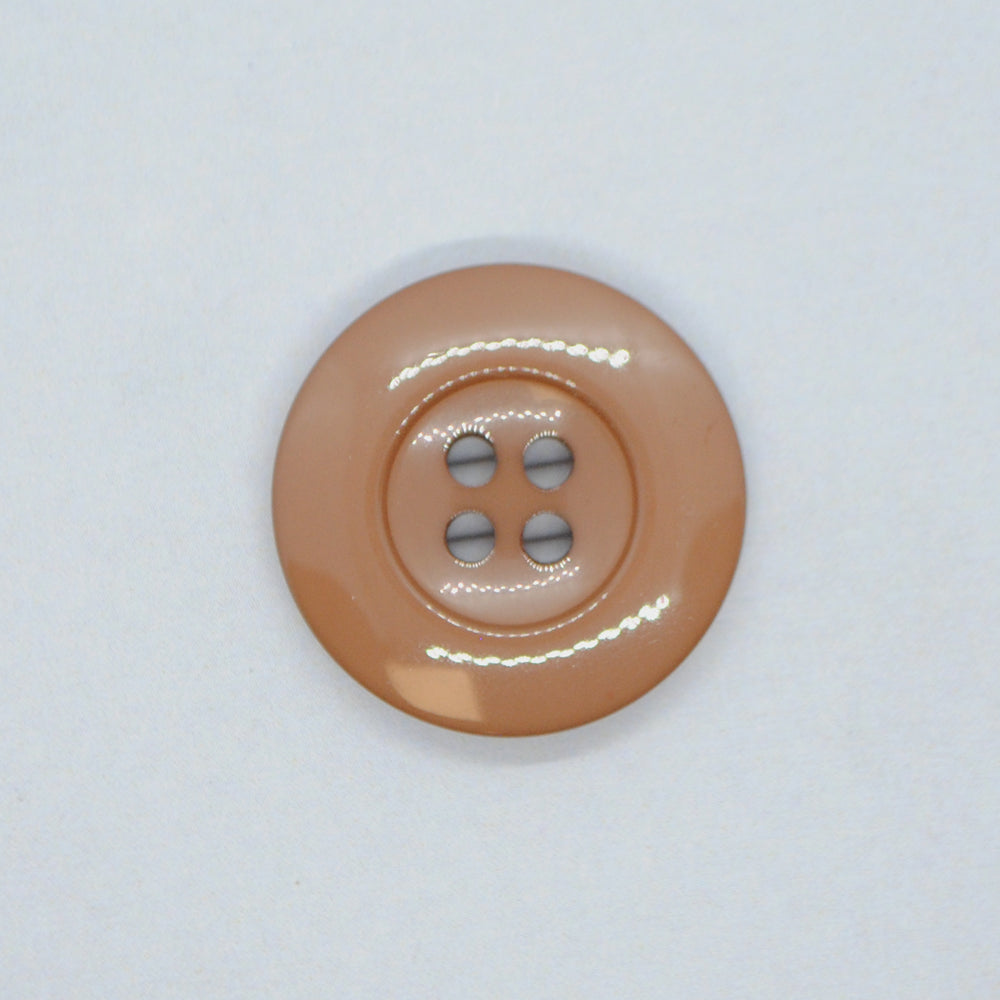 Knapp 4 hull, Mokka - 23 mm - Villy Jensen - Garntopia