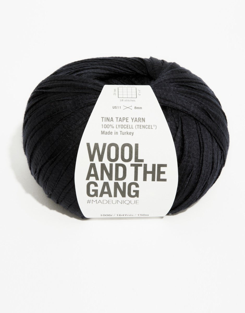 Space Black - Tina Tape - Wool and the gang - Garntopia