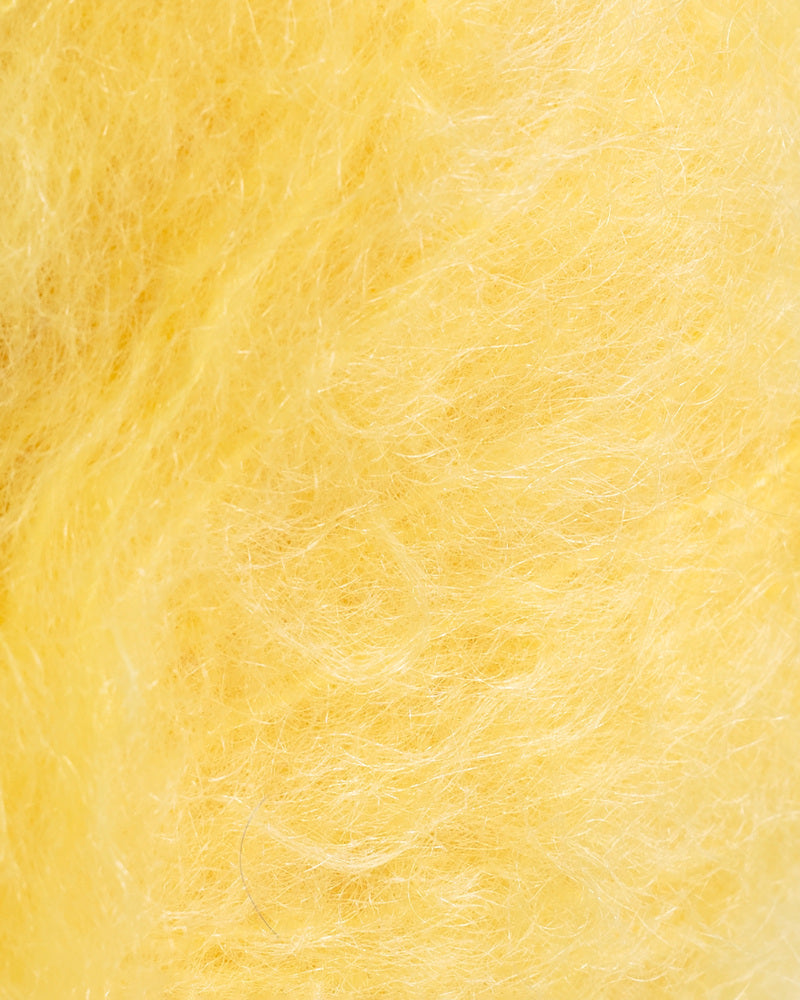 Tjukk Mohair 022 Sitrongul -	Tjukk Mohair - Rauma Garn - Garntopia