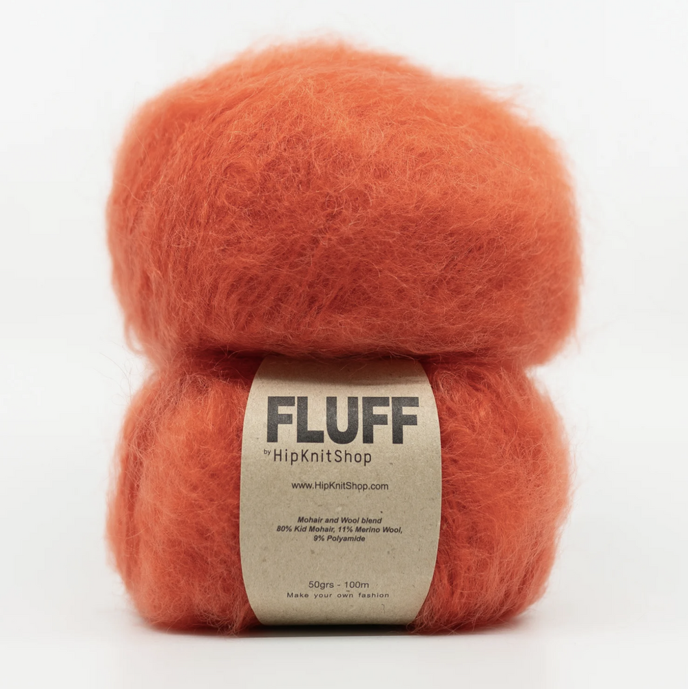 Lipstick red -	Fluff - HipKnitShop - Garntopia