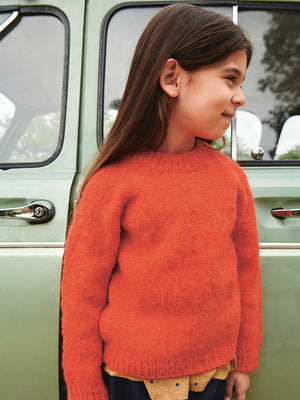 2506 - Mykt til barn - Nr. 6  Tiro Sweater Junior - Sandnes garn - Garntopia