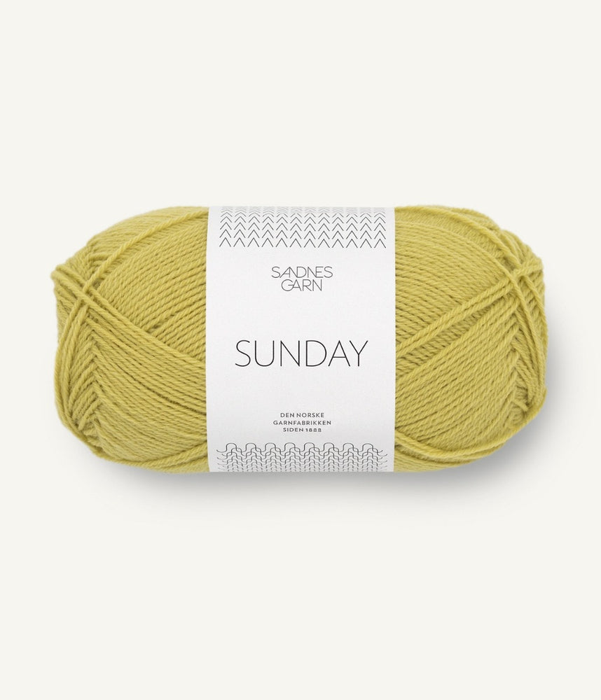 9825 Sunny Lime  -	Sunday - Sandnes garn - Garntopia