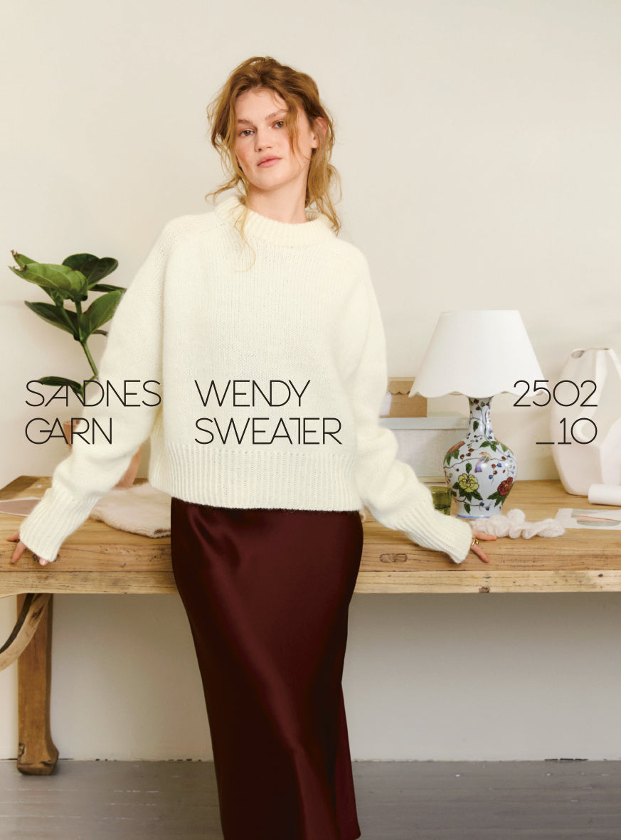 2502 - DIY - Nr. 10  Wendy Sweater Chunky Edition - Papir - Sandnes garn - Garntopia