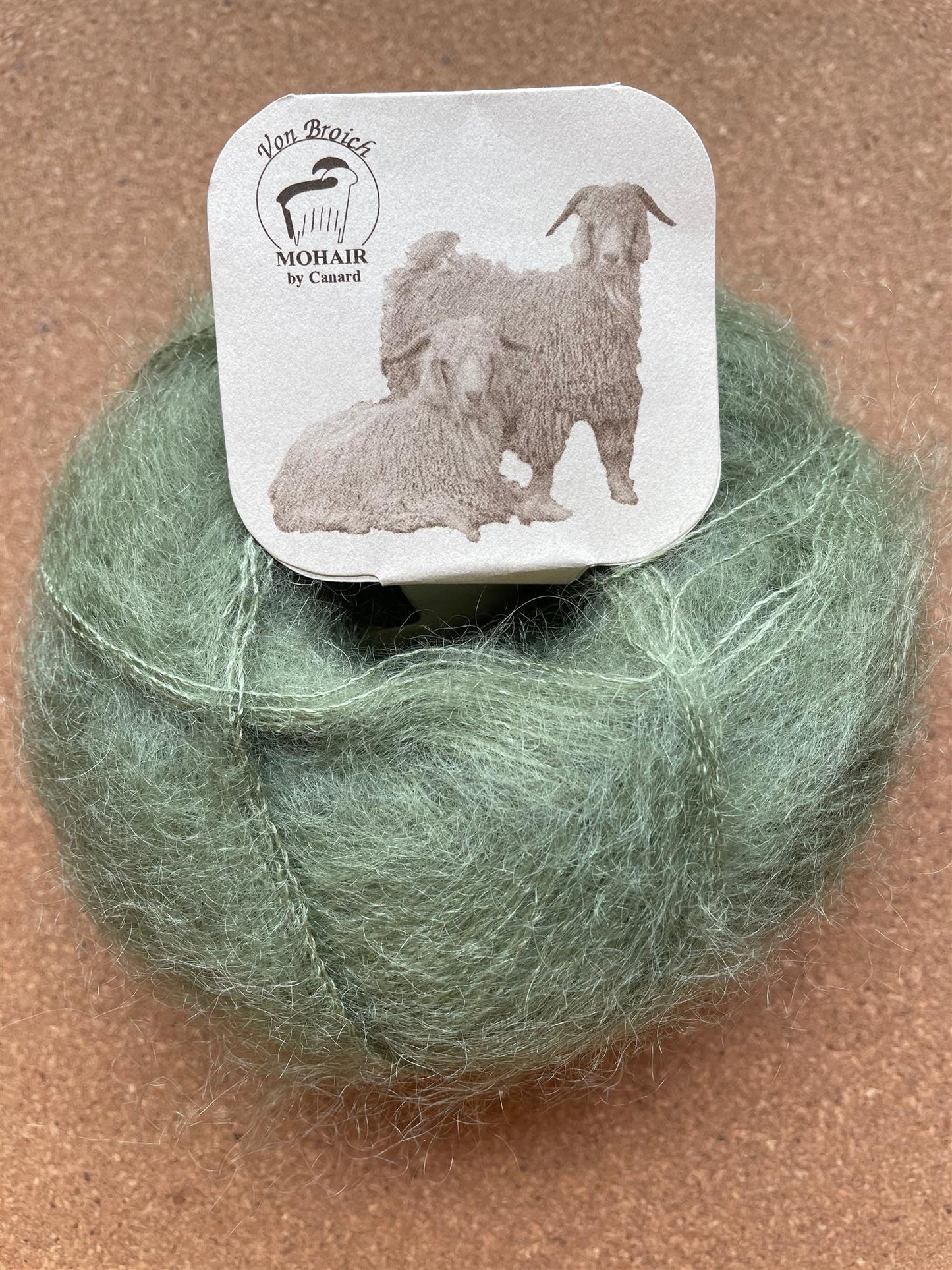 3028 Oliven -	Brushed Lace - Mohair by Canard - Garntopia