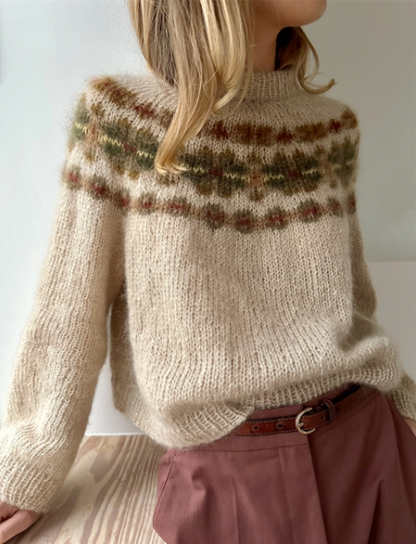 Le Knit - Margaret Sweater - Papir - Lene Holme Samsøe - Garntopia