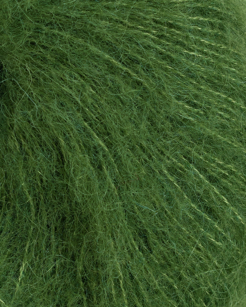 5339 Grønn -	Alpaca Silk - Rauma Garn - Garntopia