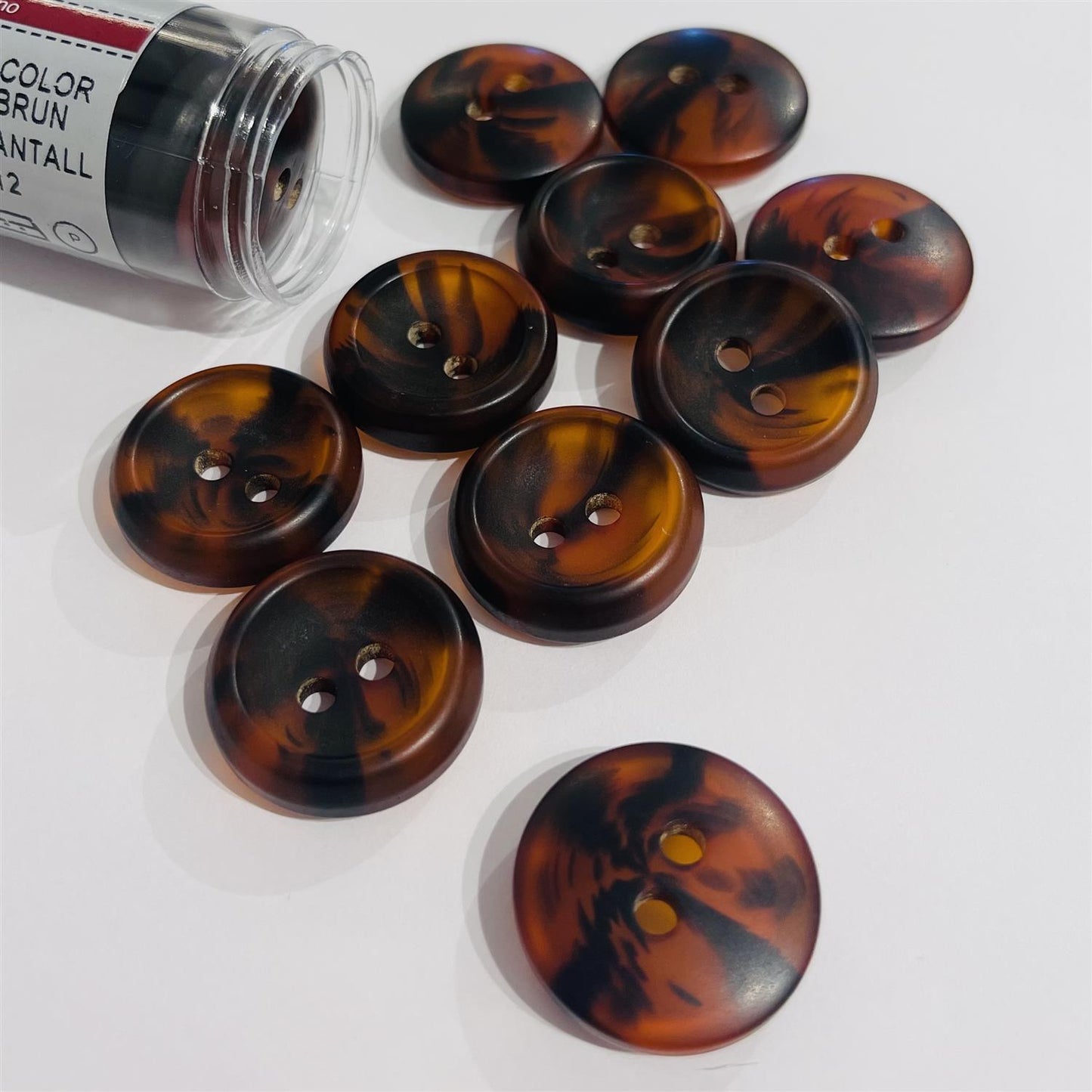 UTGÅTT Tortoise Mørkebrun - 25 mm - Hjelmtvedt - Garntopia