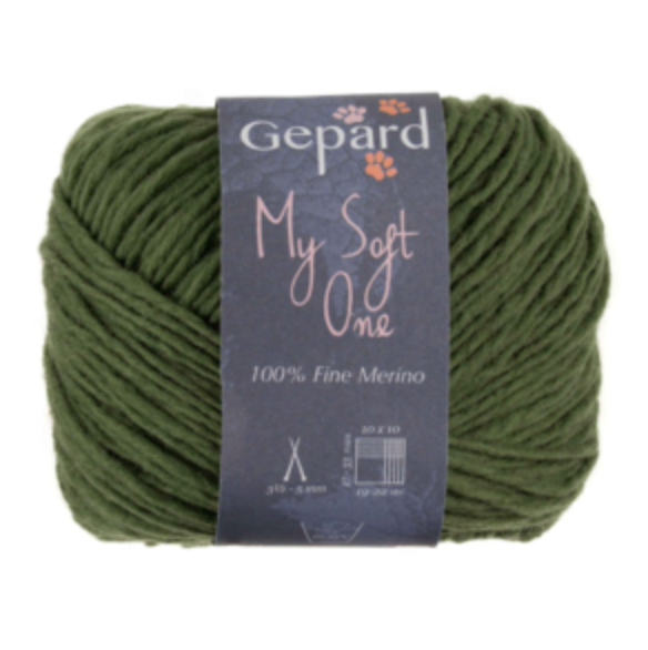 860 Oliven - My Soft One - Gepard Garn - Garntopia