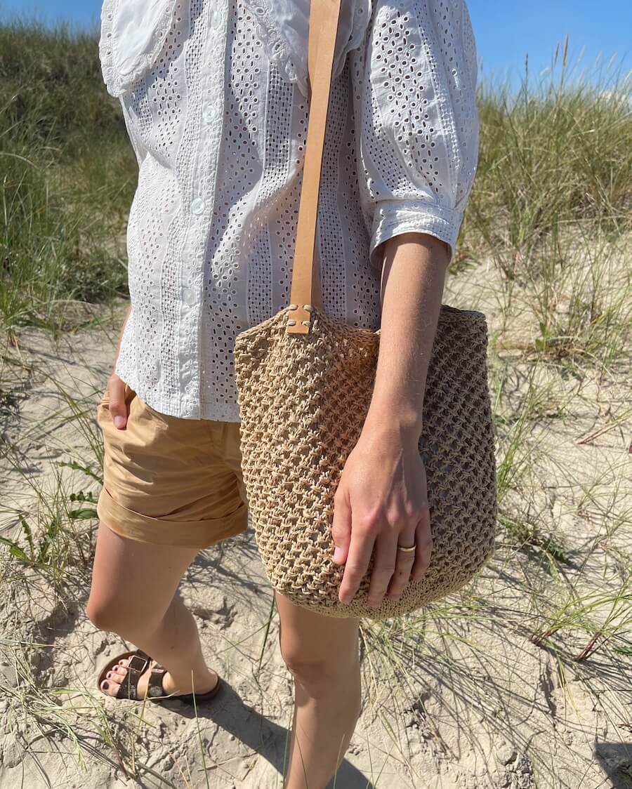 French Market Bag - Papir - PetiteKnit - Garntopia