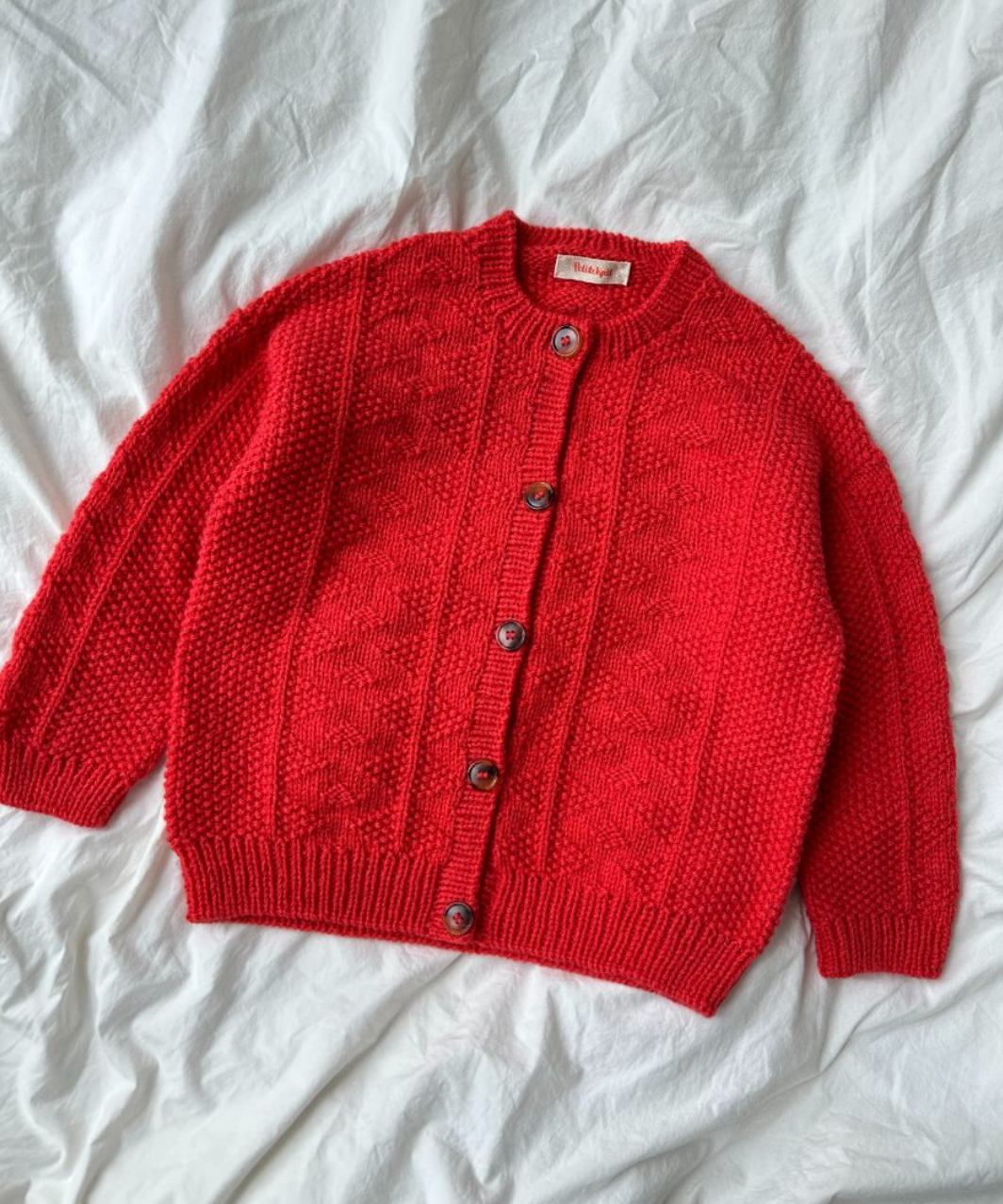 Little Esther Jacket - Papir - PetiteKnit - Garntopia