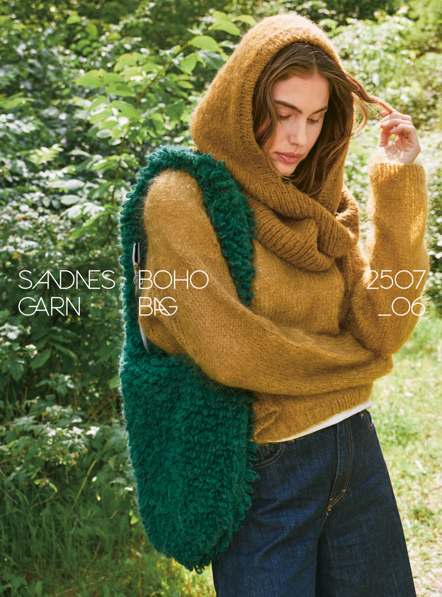 2507 - DIY - NR. 6 BOHO Bag - Sandnes garn - Garntopia