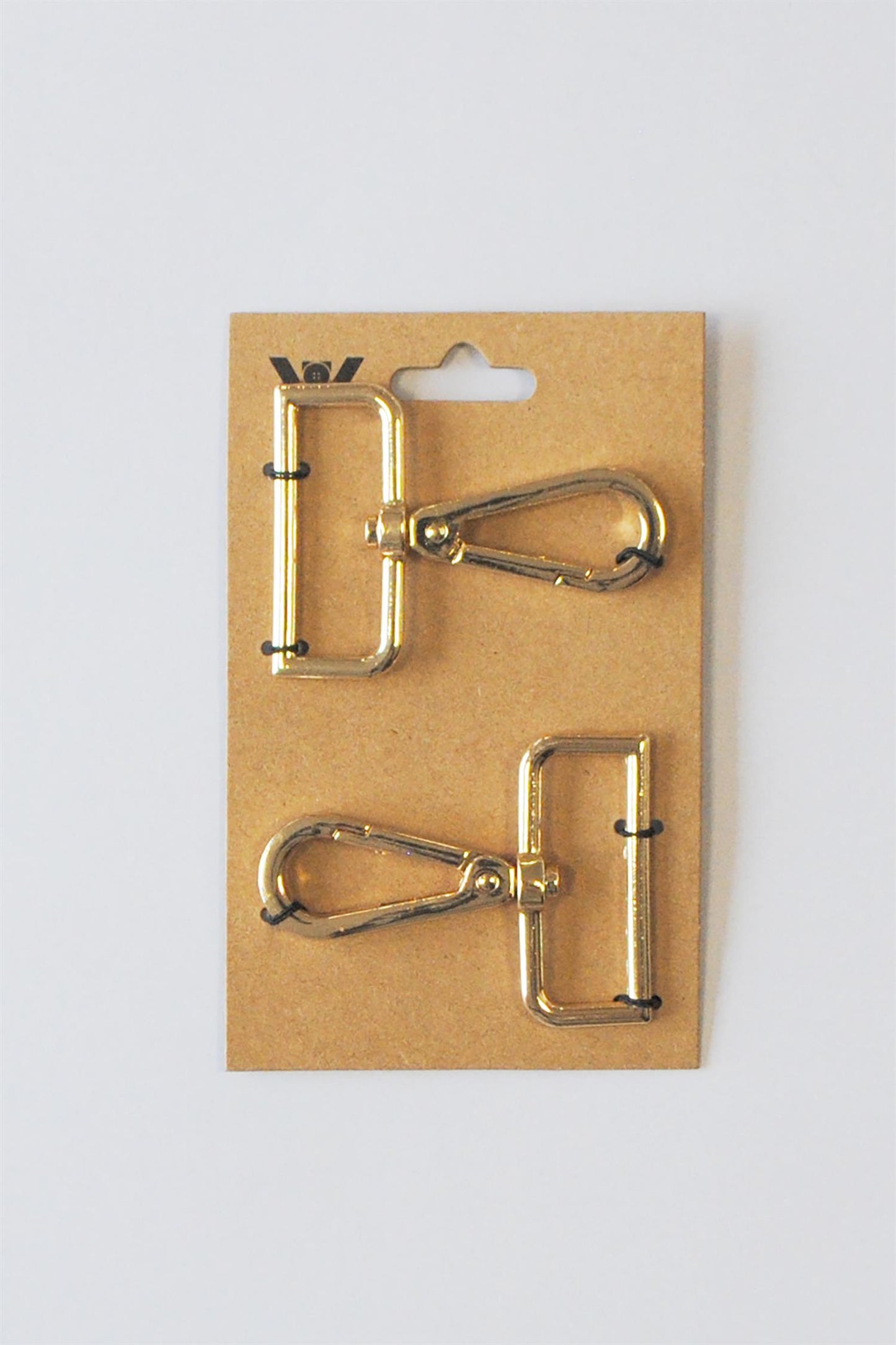 Karabinkrok til veske - 32 mm Gull - Ukjent - Garntopia