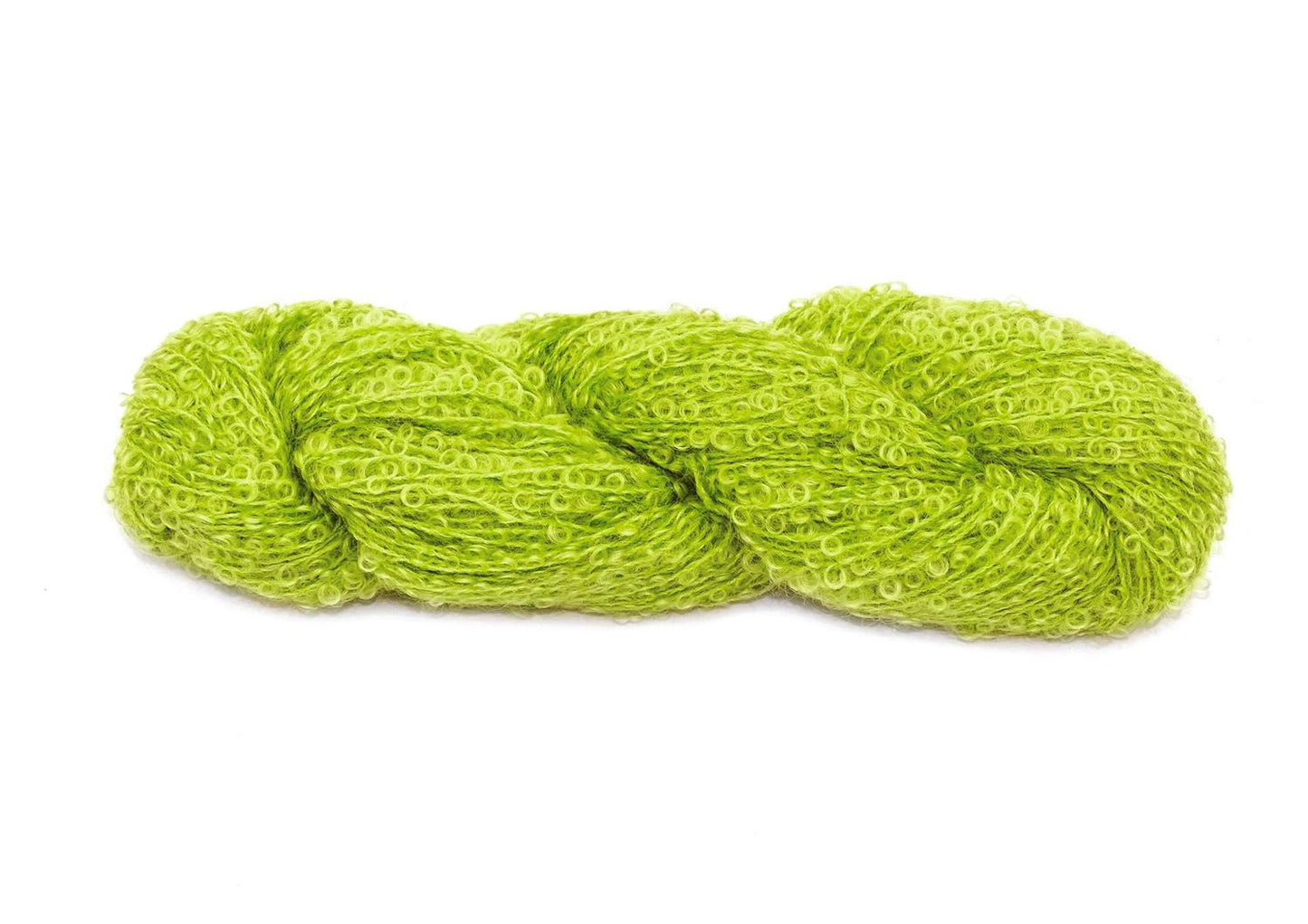 1099 Lime -	Mohair Bouclé - Mohair by Canard - Garntopia