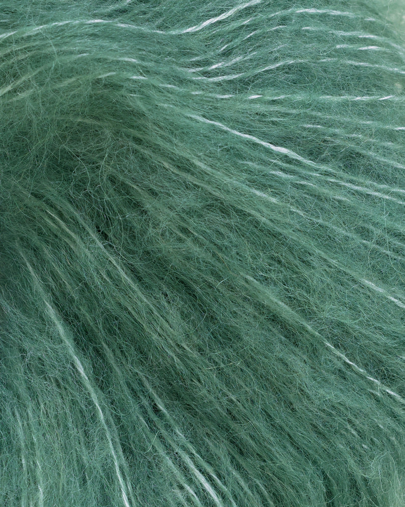 1364 - Jadegrønn -	Alpakka Lin - Rauma Garn - Garntopia