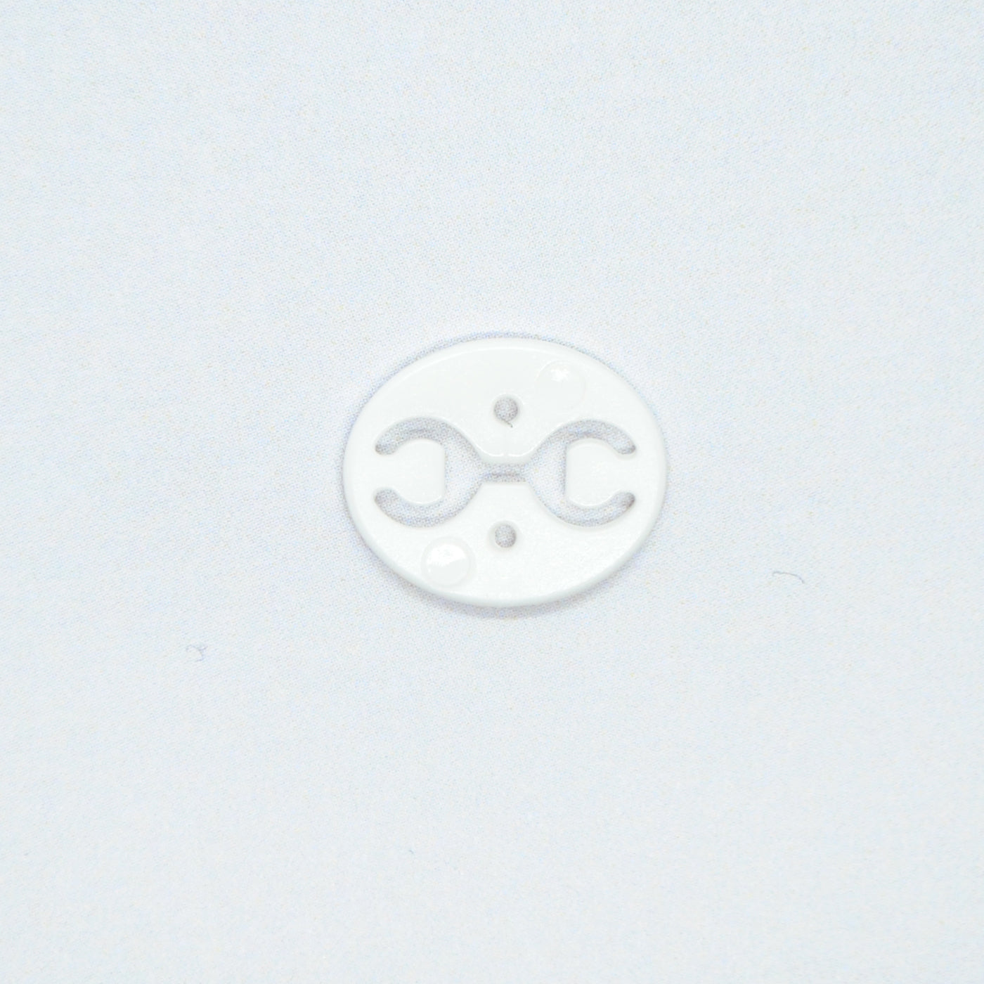 Bakplate til øyeknapp  - 12x14mm - Villy Jensen - Garntopia