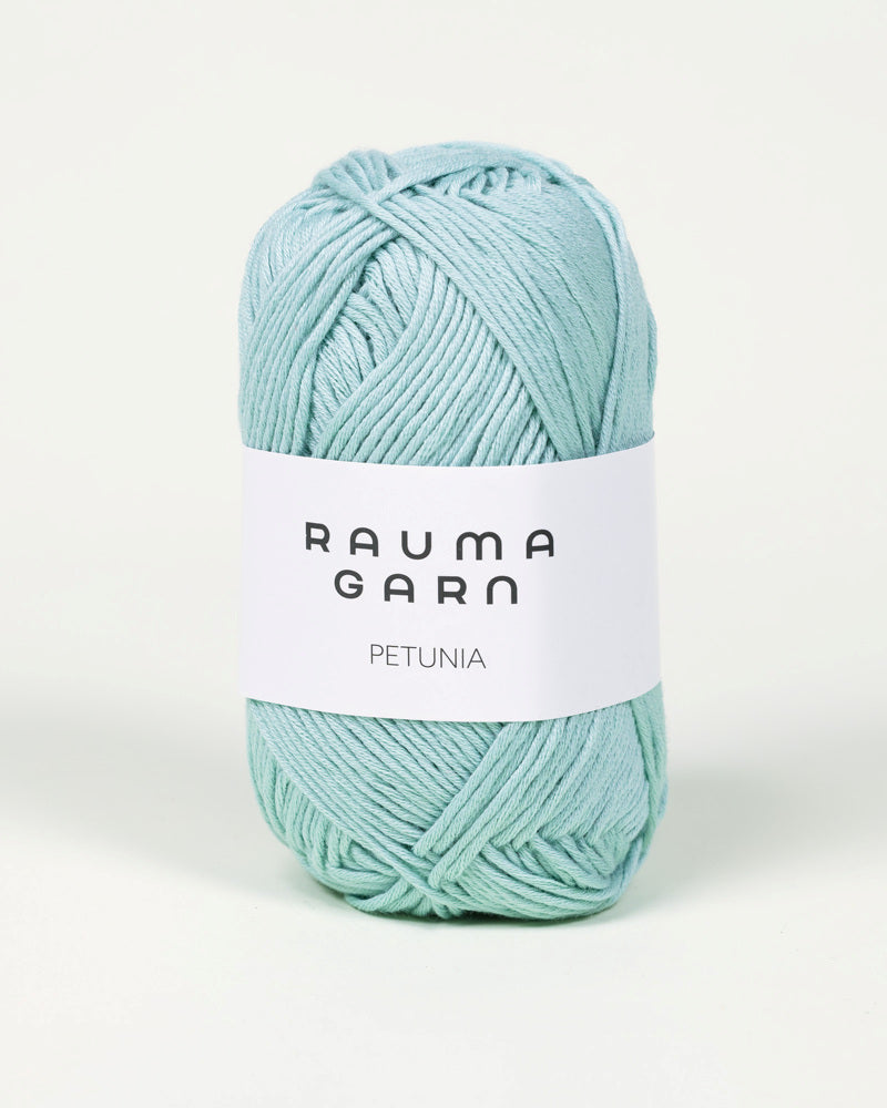 302 Grå Mint -	Petunia - Rauma Garn - Garntopia