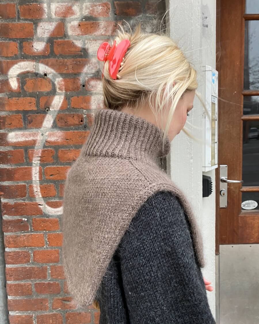 Zipper Neck - Papir - PetiteKnit - Garntopia