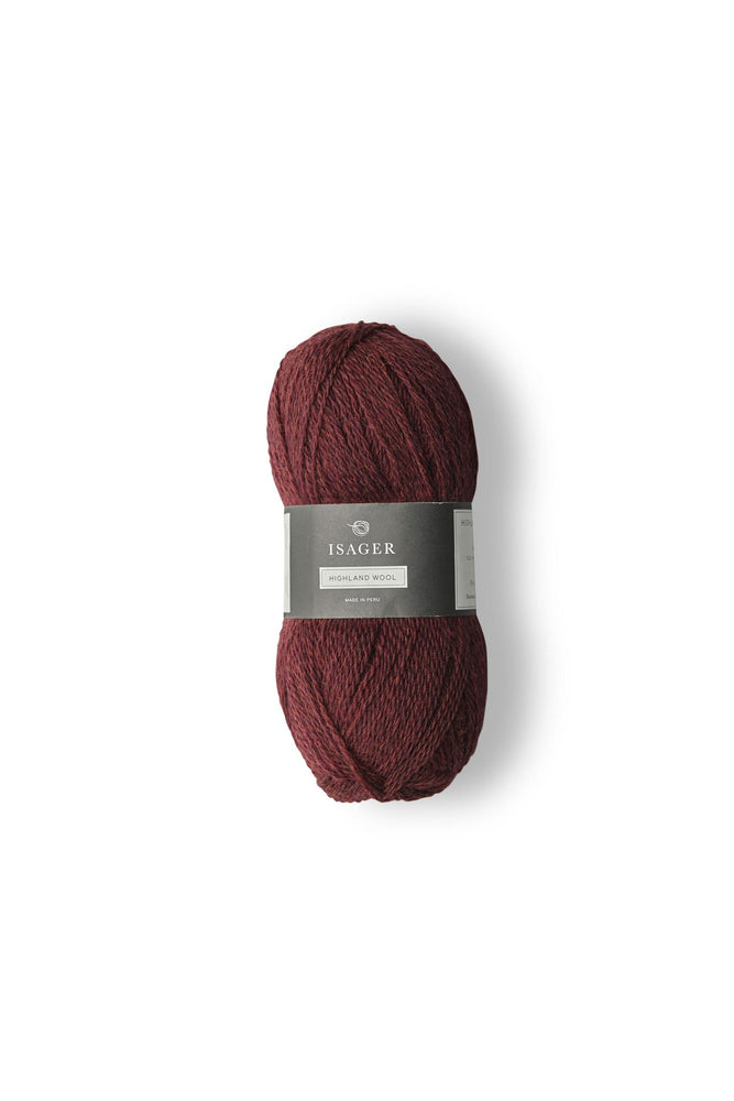 WINE -	Highland Wool - Isager - Garntopia