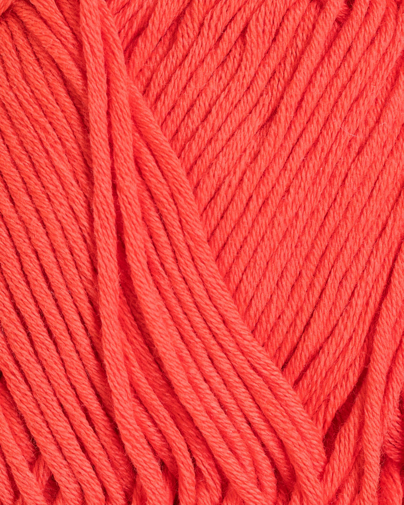 245 Korallrød  -	Petunia - Rauma Garn - Garntopia