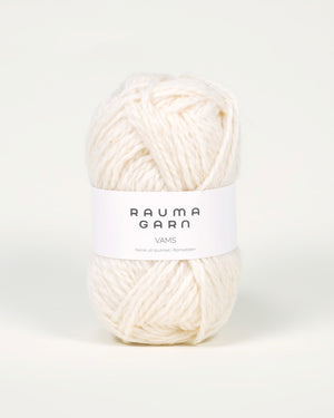 01 Natur -	Vams - Rauma Garn - Garntopia