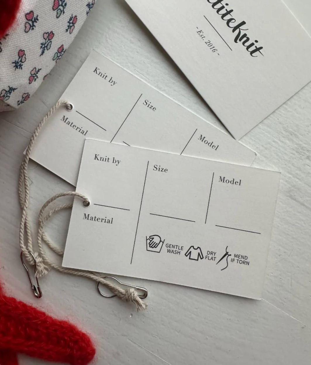 Strikkemerke - 5 stk - PetiteKnit - Garntopia