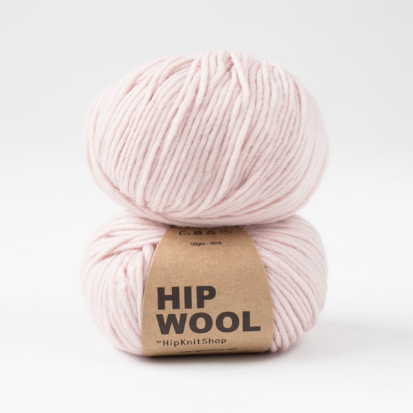 Dusty Candyfloss Pink -	Hip Wool - HipKnitShop - Garntopia