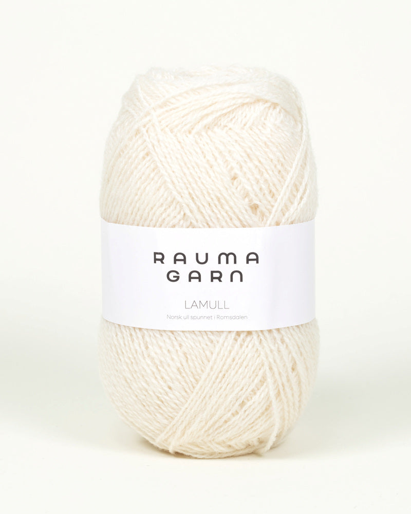 L11 Natur -	Lamullgarn - Rauma Garn - Garntopia