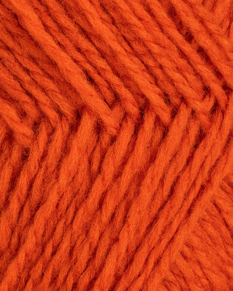 22 Mørk oransje -	Fivel - Rauma Garn - Garntopia