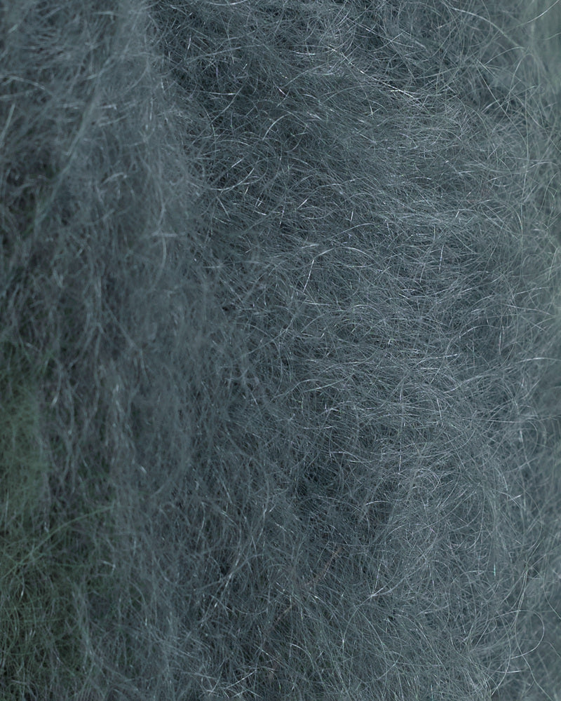 Tjukk Mohair 243 Vintermose -	Tjukk Mohair - Rauma Garn - Garntopia