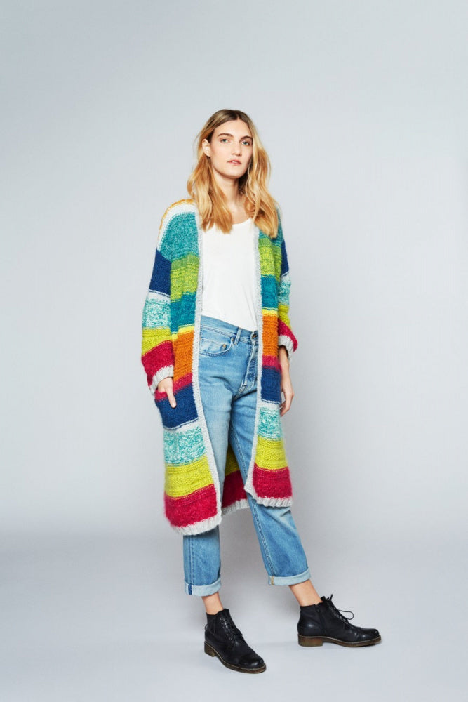 263R- Vildejakke - Papir - Rauma Garn - Garntopia