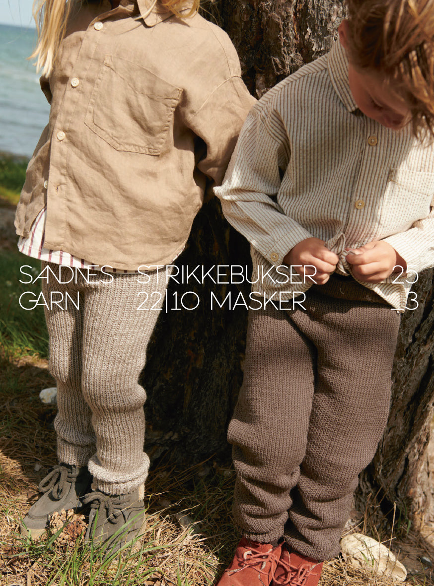 25_3 Strikkebukser 22/10 - Sandnes garn - Garntopia