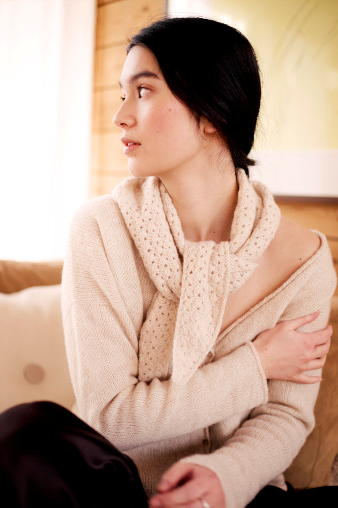 509 Lunt Avensjal - papiroppskrift - Rauma Garn - Garntopia