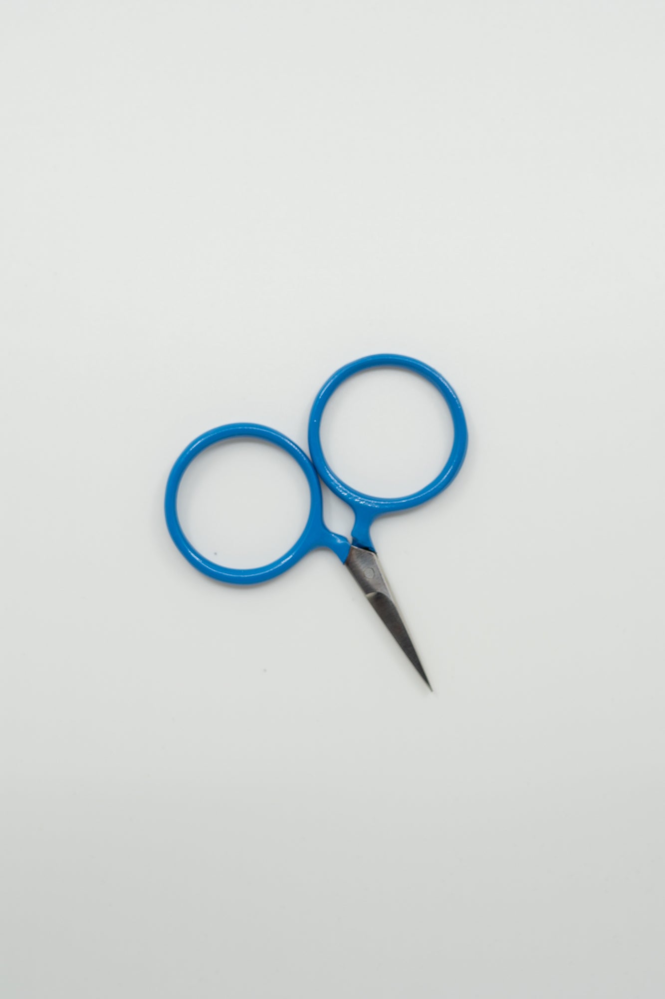 Blå - Hip saks - liten rundt grep - HipKnitShop - Garntopia