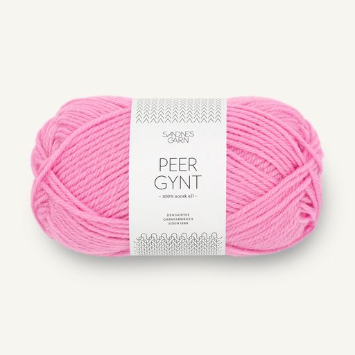 4626 Shocking Pink -	Peer Gynt - Sandnes garn - Garntopia