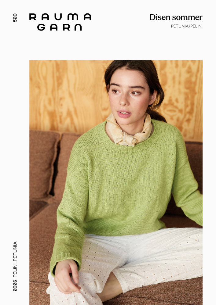 520 Disen sommer - papiroppskrift - Rauma Garn - Garntopia