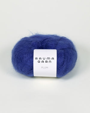 135 Mørk blå -	Plum - Rauma Garn - Garntopia