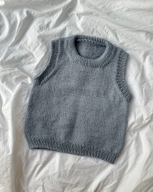 Novice Slipover Junior - Papir - PetiteKnit - Garntopia