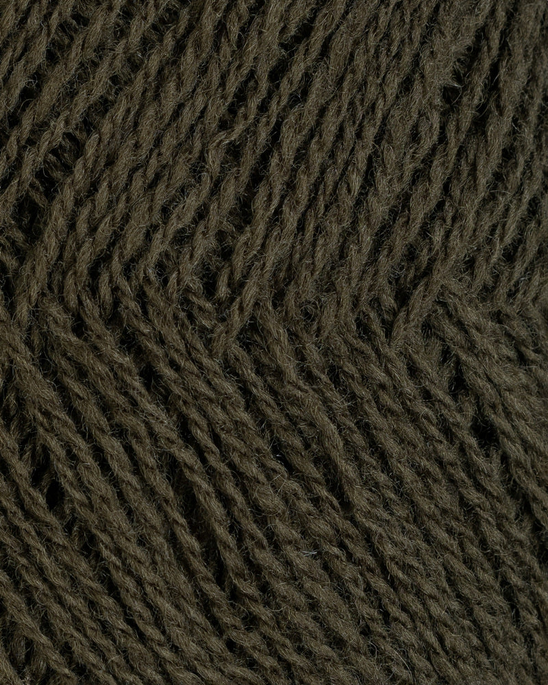 L486 Mørk mosegrønn -	Lamullgarn - Rauma Garn - Garntopia