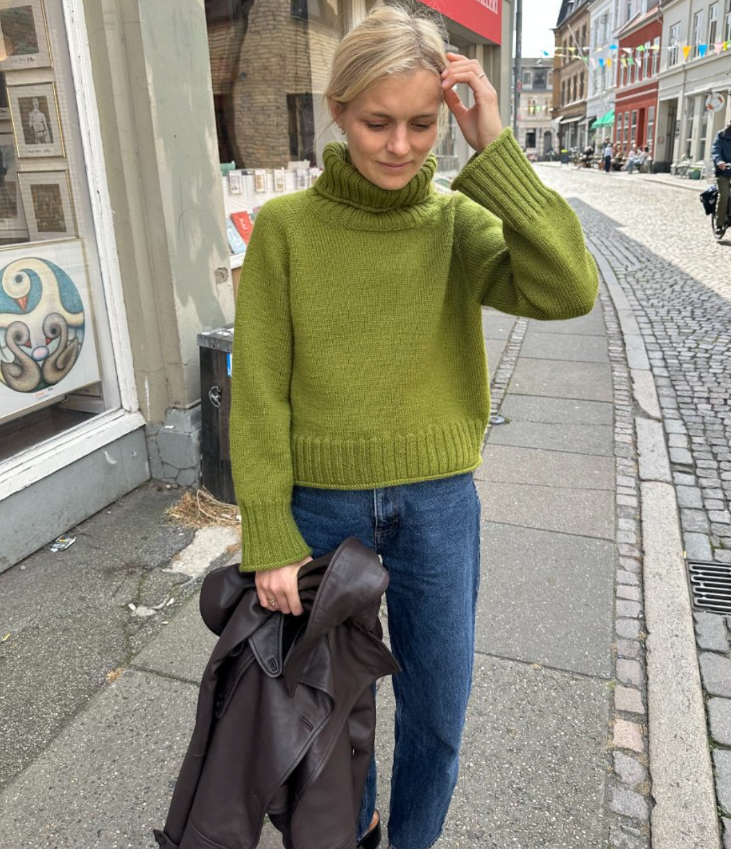 Amy Sweater - Papir - PetiteKnit - Garntopia