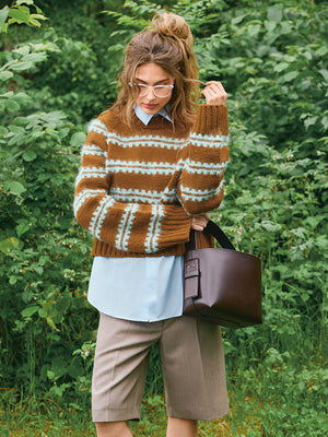 2507 - DIY - NR. 8 RIDGE Sweater - Sandnes garn - Garntopia